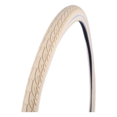 Buitenband Dutch Perfect 26 x 1.90" / 50-622 - creme met reflectie