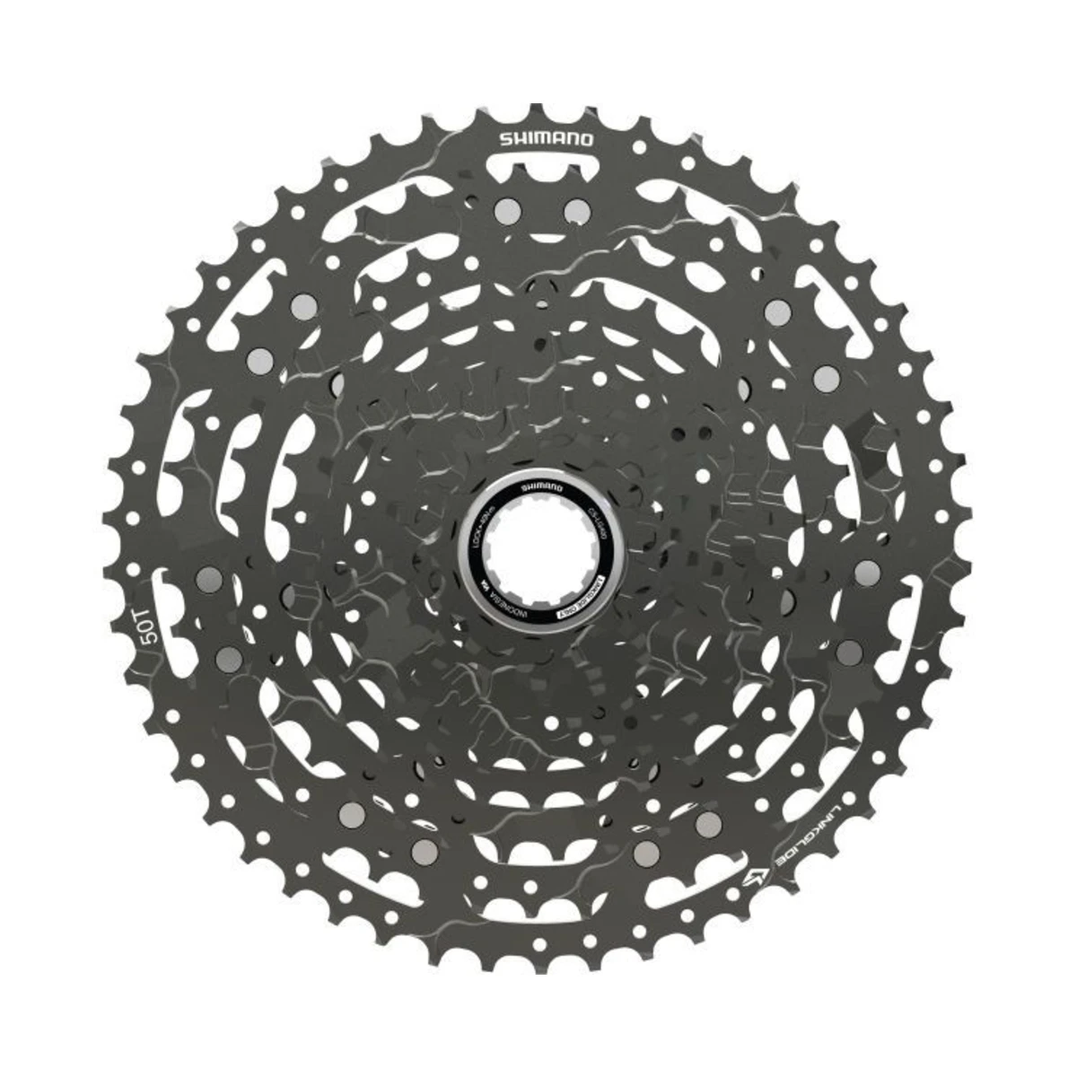 cassette shimano ep6 cs lg400 linkglide 11 speed 11 50t zwart