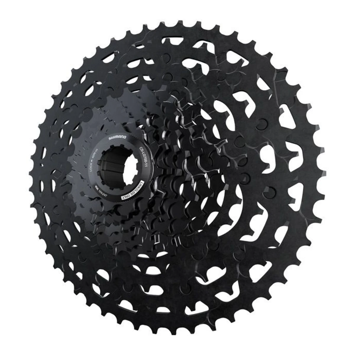 cassette shimano ep6 cs lg700 linkglide 11 speed 11 50t zwart