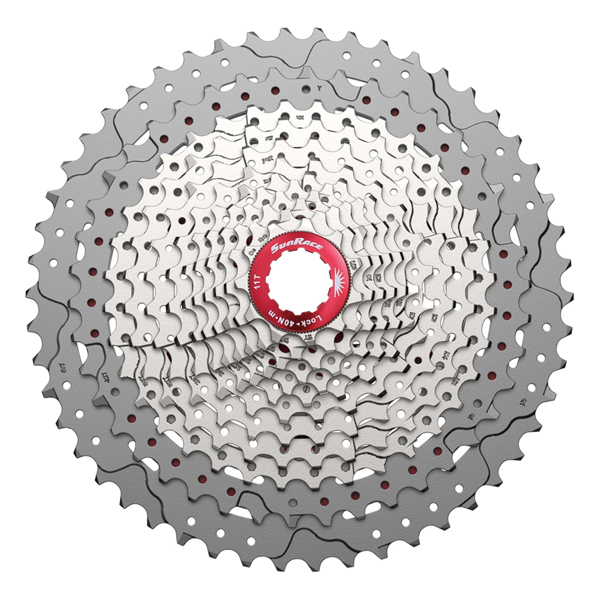cassette sunrace csmx80 11 speed 11 51t zilver