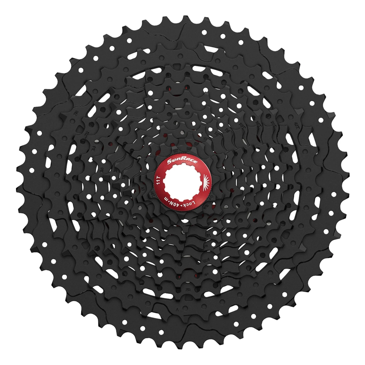 cassette sunrace csmx80 11 speed 11 51t zwart