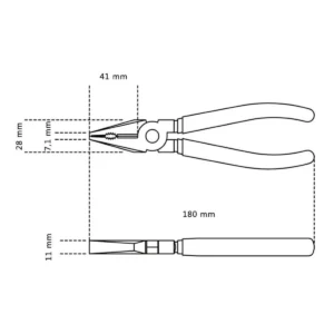 combinatietang beta tools 1150bm 180mm 1