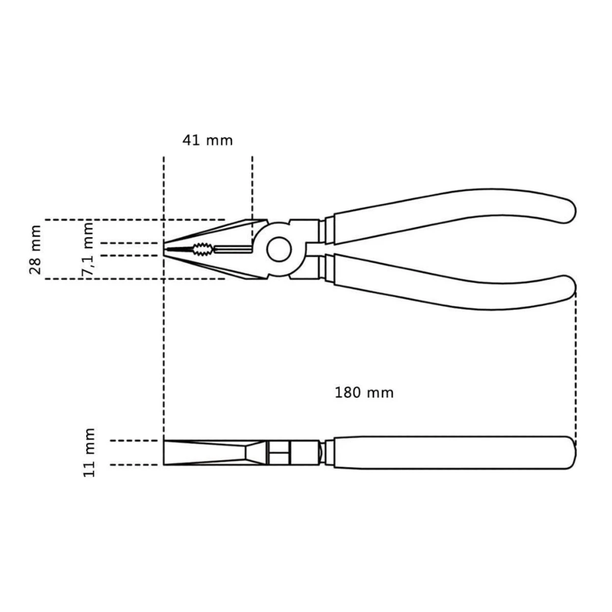 combinatietang beta tools 1150bm 180mm 1