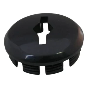 Crankdop kunststof (per stuk) - Zwart