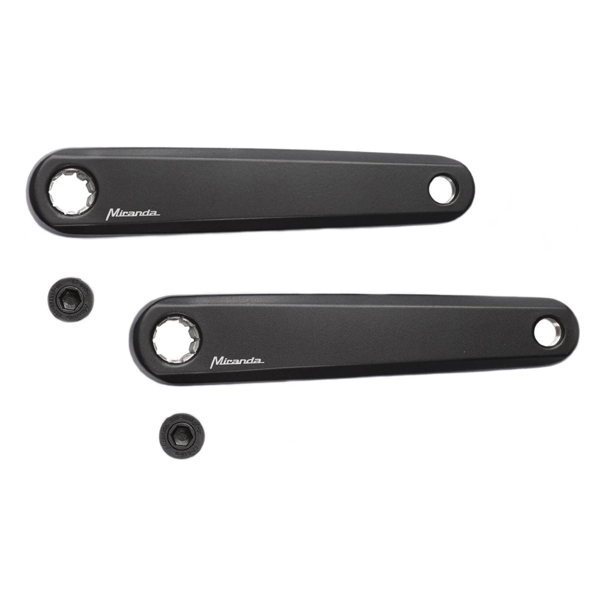 Crankset_miranda_e_bike_bosch_1_isis_delta_170mm_zwart. Webp crankset miranda e bike bosch 1 isis delta 170mm zwart