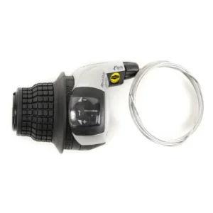 Draaiversteller-shimano-tourney-sl-rs45-3-speed-links-zwart-zilver-inclusief-kabel. Webp draaiversteller shimano tourney sl rs45 3 speed links zwart zilver inclusief kabel