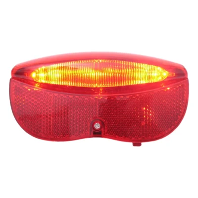 dragerachterlicht edge city luxe 3 leds inclusief batterijen 80mm 1