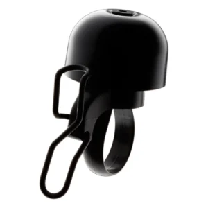 Fietsbel Widek Paperclip Mini - zwart (op kaart)