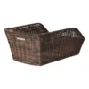 fietsmand basil cento rattan look met dragerbevestiging 47 x 34 x 22 cm nature brown