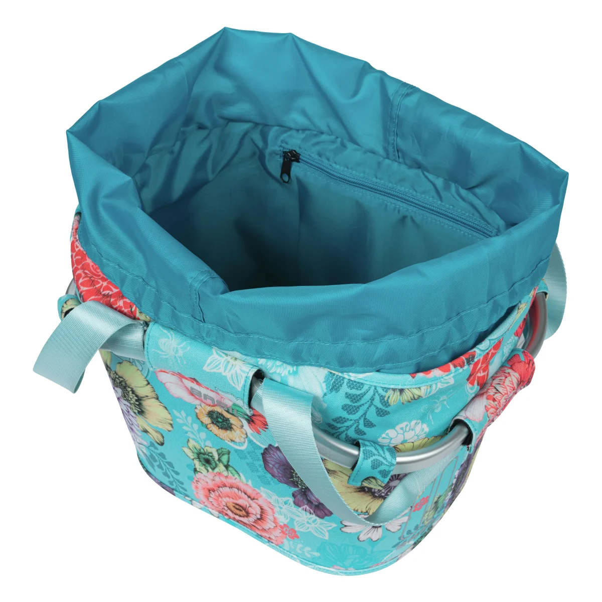 Fietsmand_basil_bloom_field_carry_all_front_kf_15_liter_27_x_37_x_25_cm_blue_2. Webp
