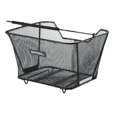 Fietsmand Basil Lesto 32 x 41 x 27 cm - zwart