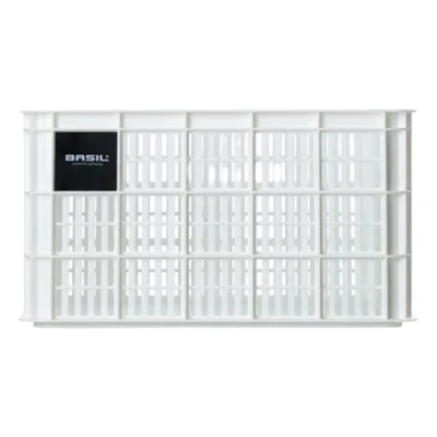 gerecyclede fietskrat basil crate l 40 0 liter 39 x 49 x 26 cm bright white 2
