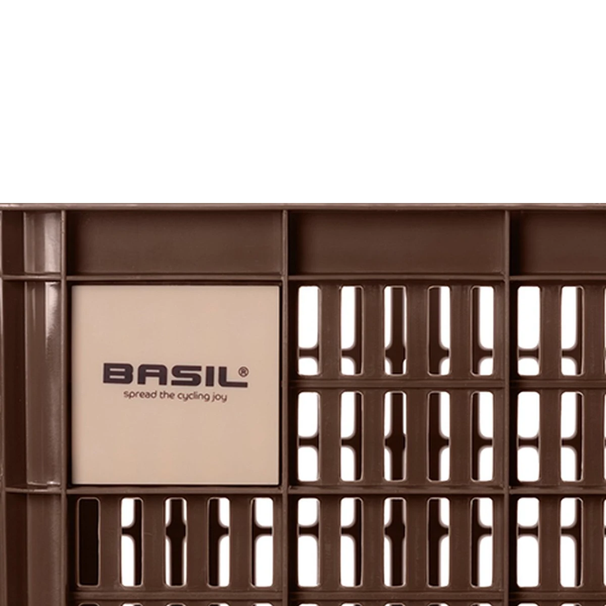gerecyclede fietskrat basil crate l 40 0 liter 39 x 49 x 26 cm chocolate brown 1