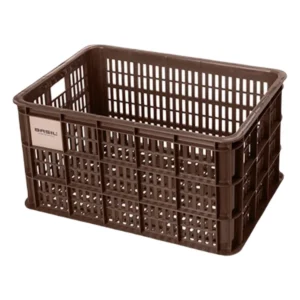 gerecyclede fietskrat basil crate l 40 0 liter 39 x 49 x 26 cm chocolate brown 2
