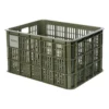 gerecyclede fietskrat basil crate l 40 0 liter 39 x 49 x 26 cm moss green