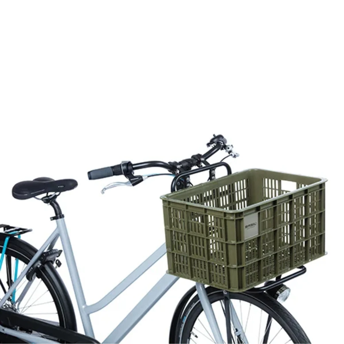Gerecyclede-fietskrat-basil-crate-l-40-0-liter-39-x-49-x-26-cm-moss-green-4. Webp gerecyclede fietskrat basil crate l 40 0 liter 39 x 49 x 26 cm moss green 4
