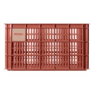 gerecyclede fietskrat basil crate l 40 0 liter 39 x 49 x 26 cm terra red 1 1