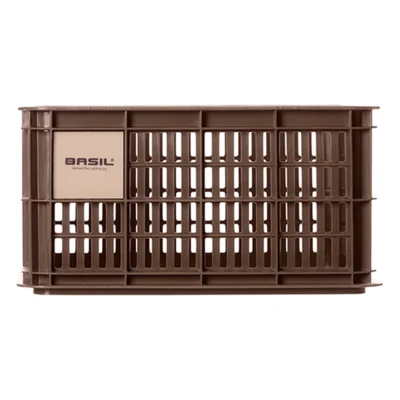 gerecyclede fietskrat basil crate s brown 1