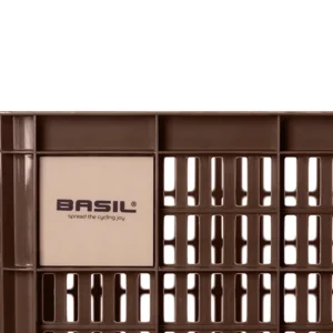 gerecyclede fietskrat basil crate s brown 2