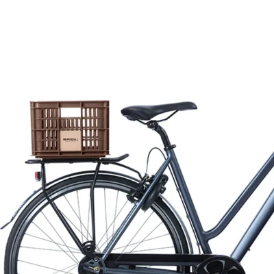gerecyclede fietskrat basil crate s brown 6