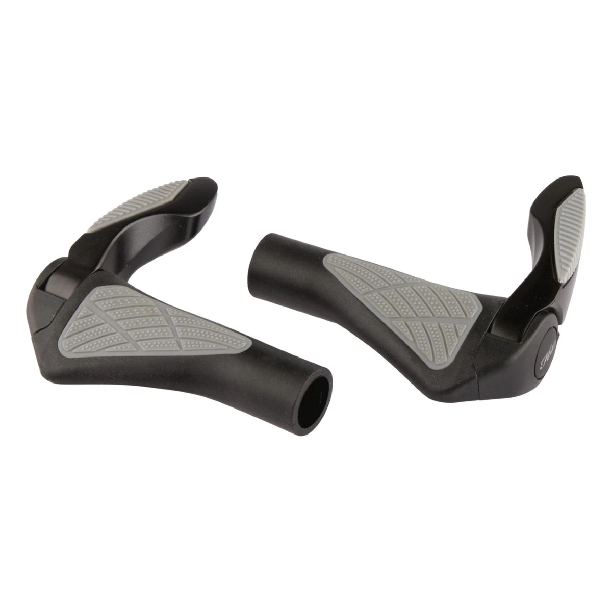 Handvatpaar-mirage-grips-in-style-65-134-134mm-met-barends-zwart. Webp handvatpaar mirage grips in style 65 134 134mm met barends zwart