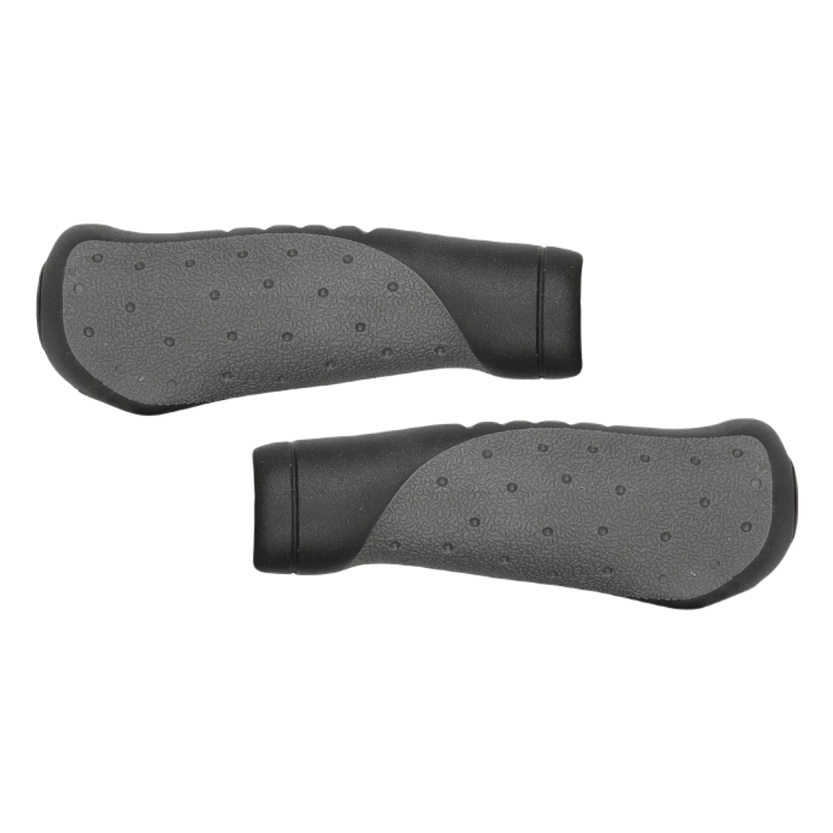 handvatset velo ergogel d2 135 135mm gelvulling zwart grijs