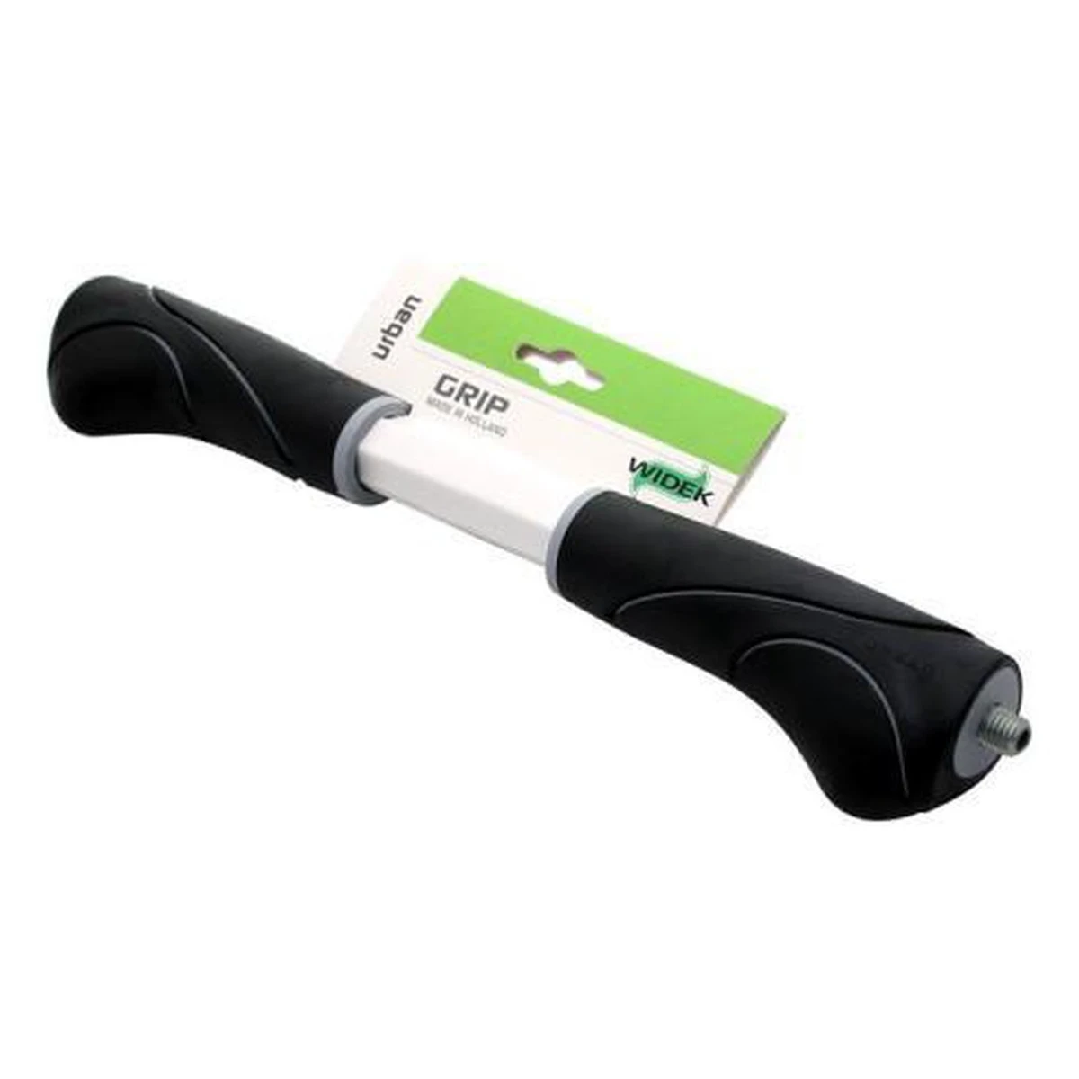 Handvatstel-widek-urban-hybride-verstelbaar-120-120mm-zwart-grijs-op-kaart. Webp handvatstel widek urban hybride verstelbaar 120 120mm zwart grijs op kaart