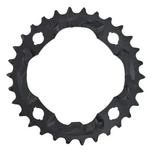 Kettingblad 30 tands Shimano FC-MT500 / FC-M523 (AN) 10 speed - zwart