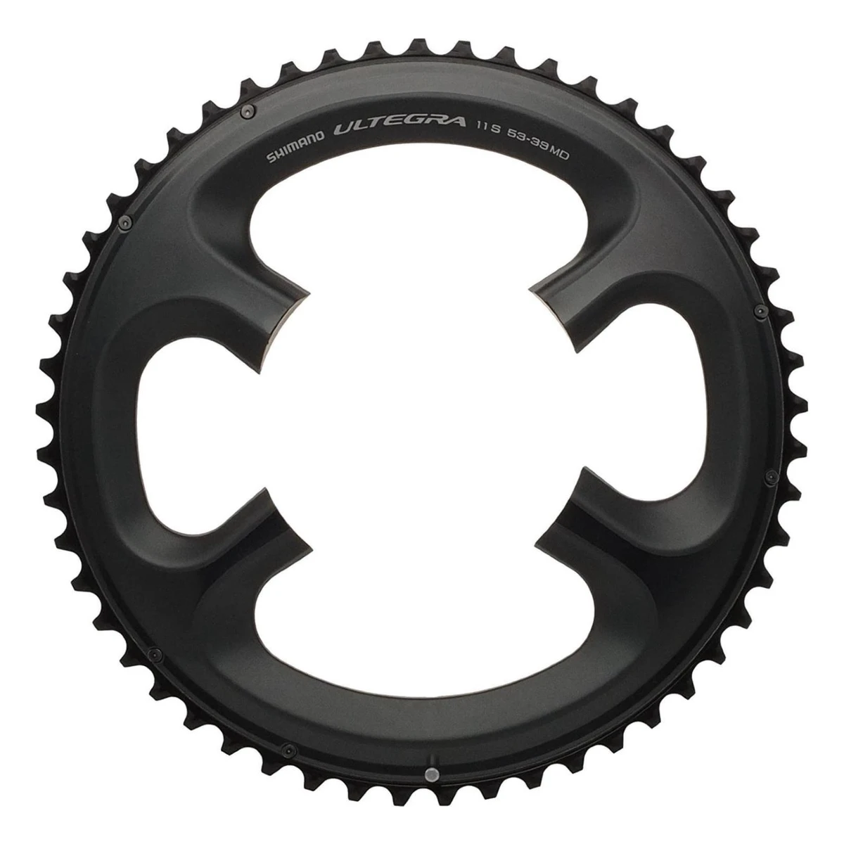 Kettingblad-53t-shimano-ultegra-fc-6800-mb-2-11-speed-donkergrijs. Webp kettingblad 53t shimano ultegra fc 6800 mb 2 11 speed donkergrijs