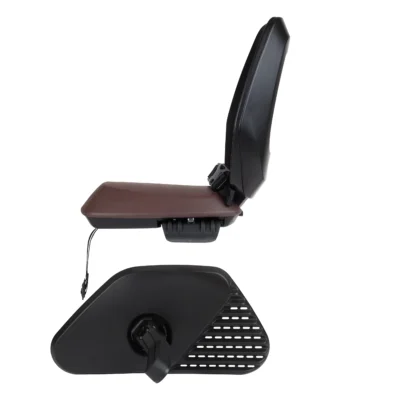 kinderzitje achter bobike one junior dragermontage zwart bruin 3