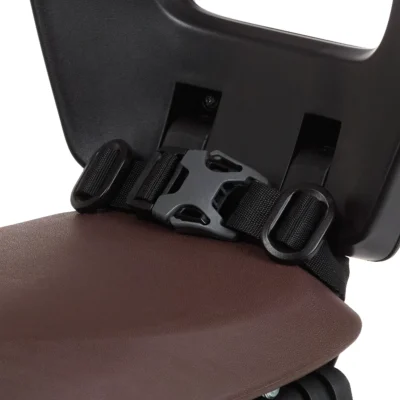 kinderzitje achter bobike one junior dragermontage zwart bruin 4