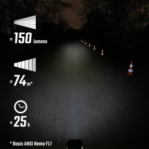 koplamp helmlicht sigma buster 150 hl 10