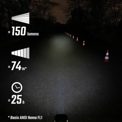 koplamp helmlicht sigma buster 150 hl 10