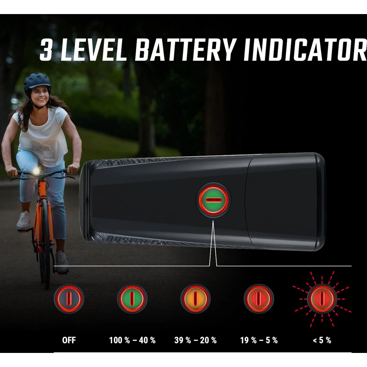 koplamp helmlicht sigma buster 150 hl 5