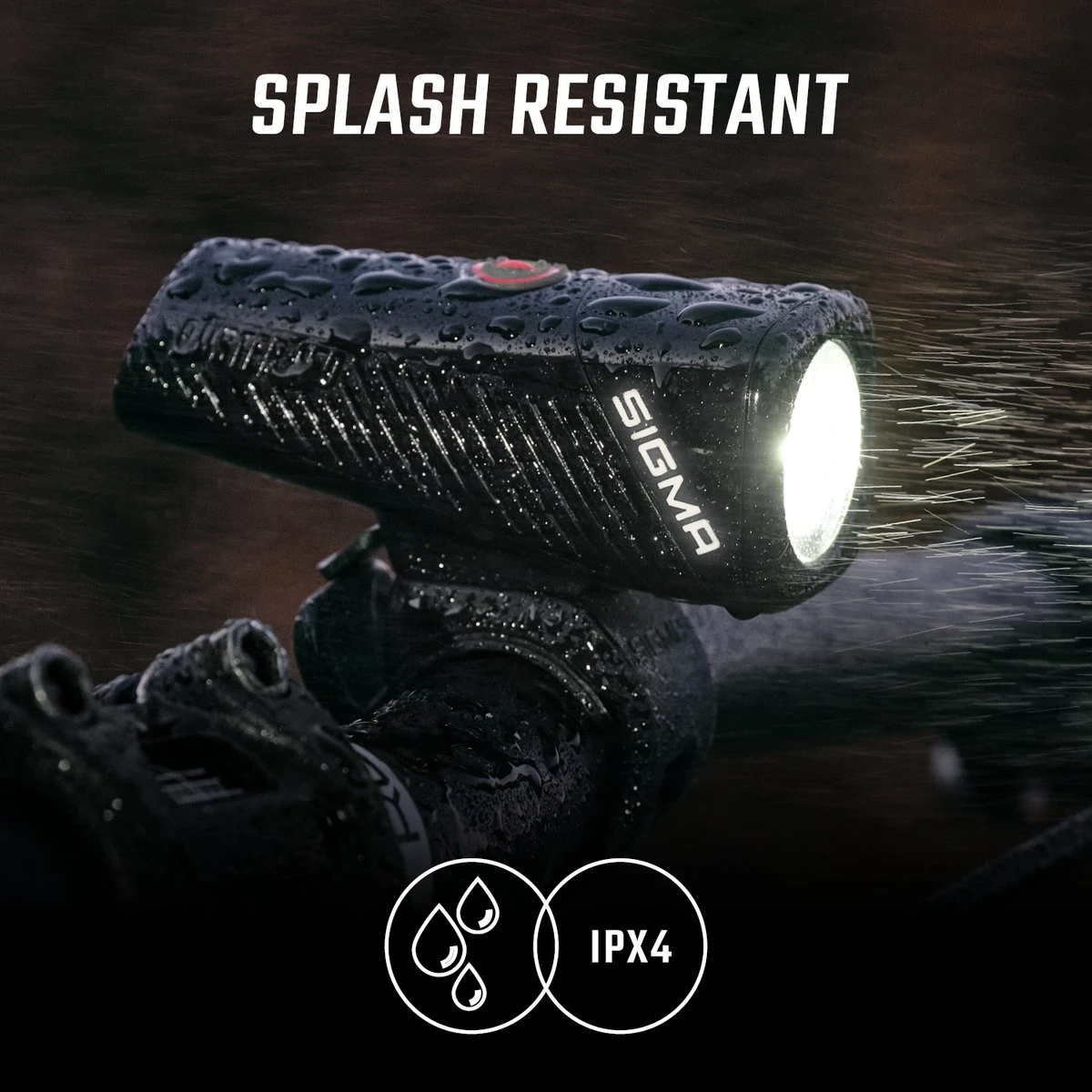 koplamp helmlicht sigma buster 150 hl 8