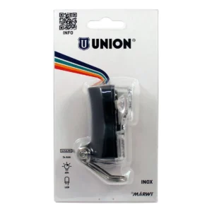 koplamp marwi un 4800 led met batterij en rvs beugel in verpakking