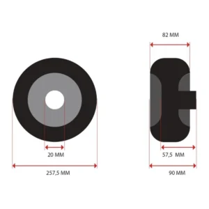 Los_wiel_10_massief_rubber_ijzeren_velg_voor_oud_model_steekwagen_1. Webp los wiel 10 massief rubber ijzeren velg voor oud model steekwagen 1