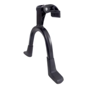 Middenstandaard 28" Edge Double 2-poot 30cm aluminium - zwart