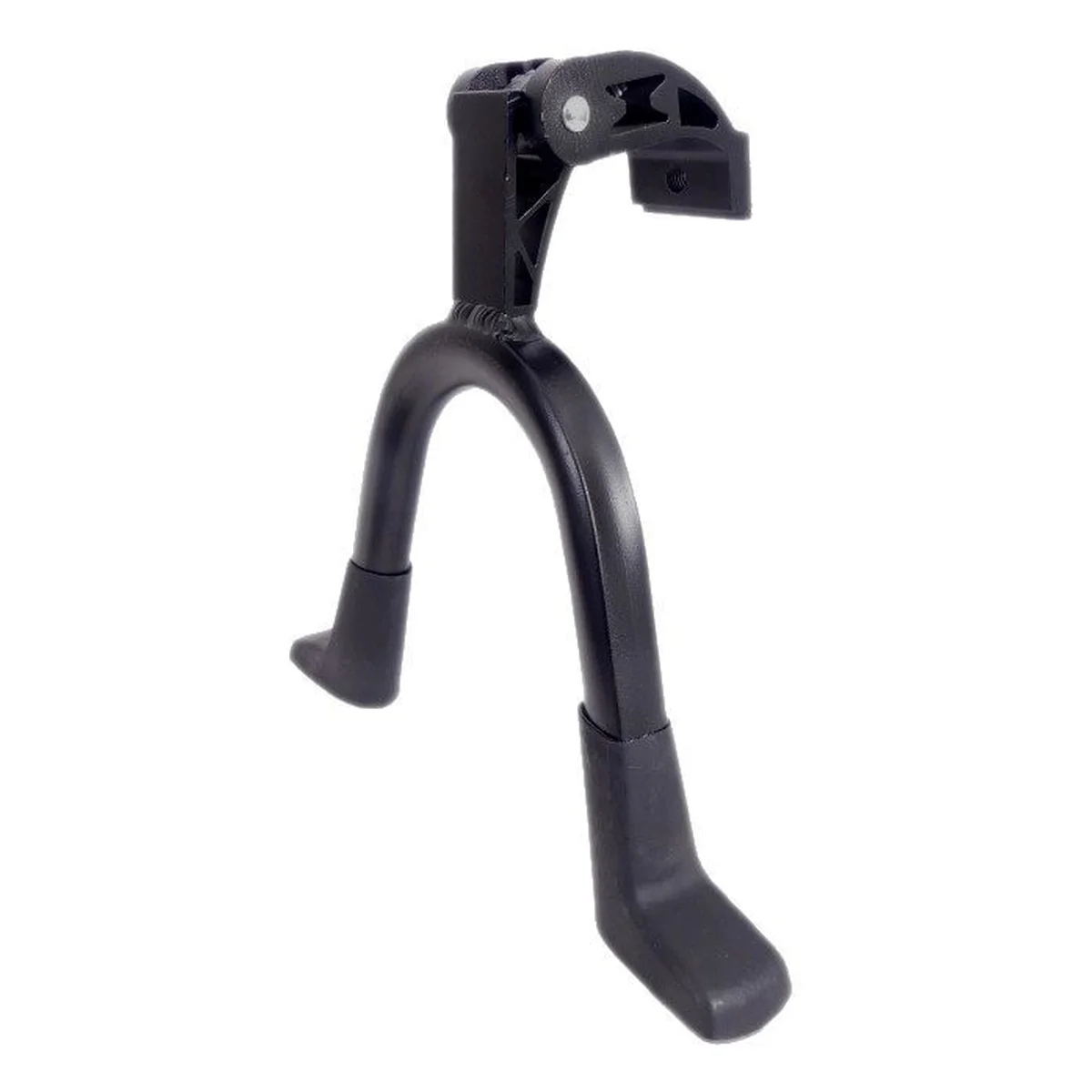 middenstandaard 28 edge double 2 poot 30cm aluminium zwart