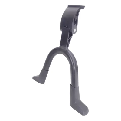 middenstandaard 28 edge double 2 poot 30cm aluminium zwart 1