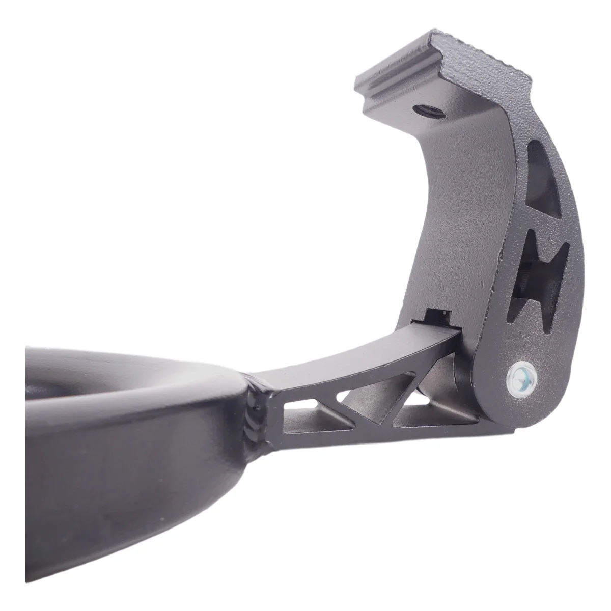 middenstandaard 28 edge double 2 poot 30cm aluminium zwart 4