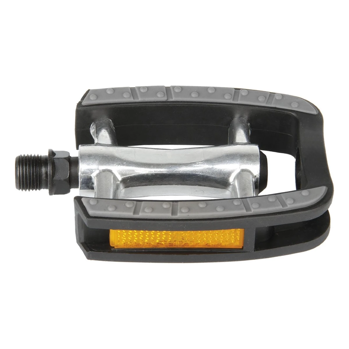 Pedaalset-m-wave-aluminium-met-anti-slip-zilver. Webp pedaalset m wave aluminium met anti slip zilver