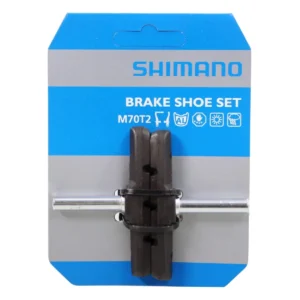 Remblokken_shimano_m70t2_v_brake_cantilever_70mm_1_paar_zwart_1. Webp remblokken shimano m70t2 v brake cantilever 70mm 1 paar zwart 1