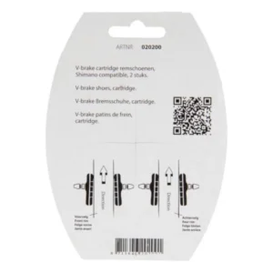 Remblokken_simson_v_brake_72mm_1_paar_zilver_2. Webp remblokken simson v brake 72mm 1 paar zilver 2