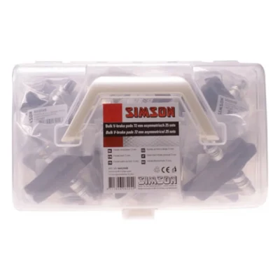 remblokken simson v brake 72mm 25 paar zwart 2