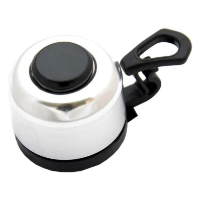 Fietsbel Simson Compact - zilver