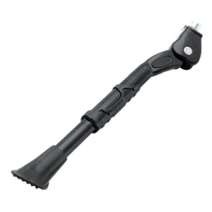 Zijstandaard verstelbaar Simson King met 30mm brede plaat - zwart