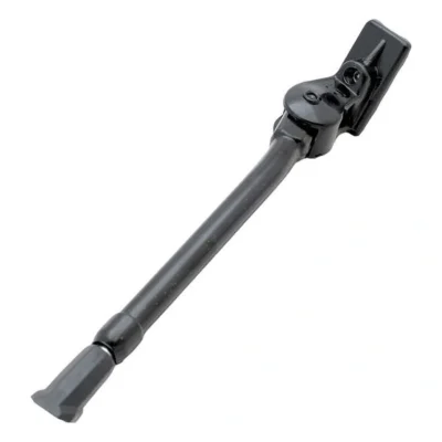 Zijstandaard Simson Kort met 30mm brede plaat - zwart