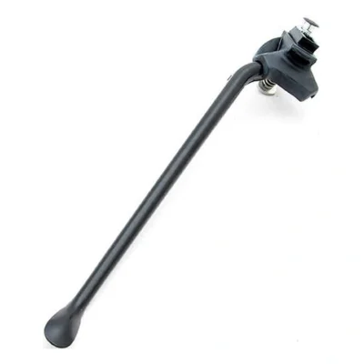 Zijstandaard Simson Strong met 30mm brede plaat - zwart