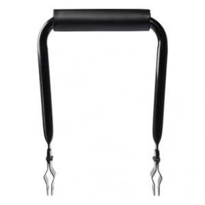 Rugsteun Simson - zwart met vinyl rugkussen